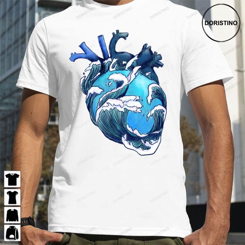Beneath The Waves Heart Awesome Shirts